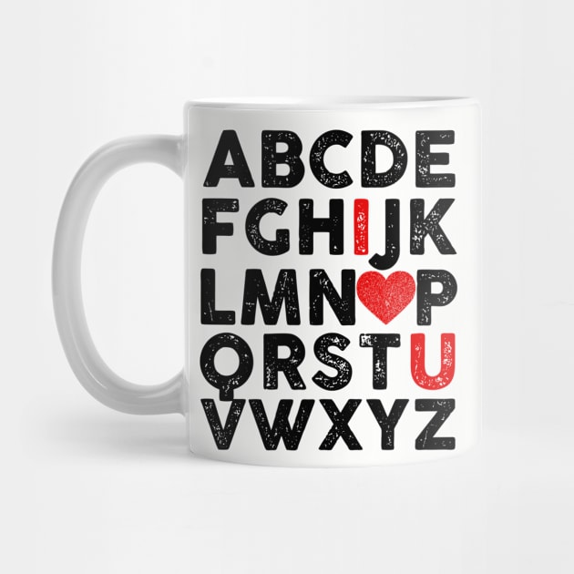 Valentines ABC Alphabet by mintipap